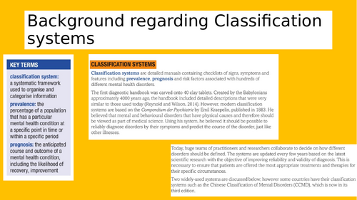 3. Classification systems | Teaching Resources