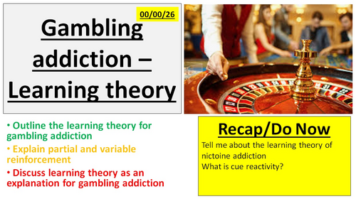 Gambling addiction: Learning theory | First exams in 2027 - AQA A Level ...