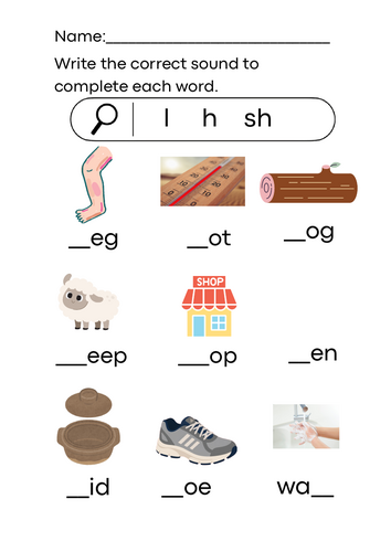 Set 1 Sounds Read Write Inc Phonics Worksheet - Part 2