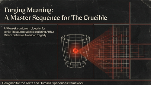 The Crucible Teaching Unit | GCSE Year 10–11 | Complete Scheme of Work ...
