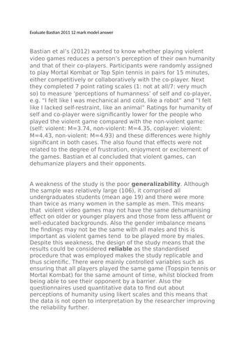 10. Contemporary Study 2 - Bastian et al 2011