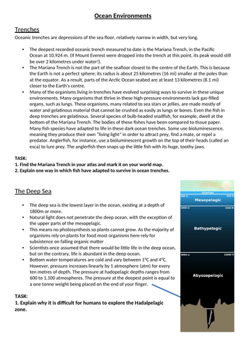 Where and What Are the World’s Oceans? (KS3 Geography Lesson 1 ...