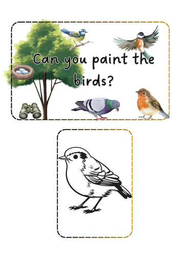 Big Bird Watch - Painting