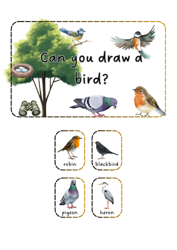 Big Bird Watch - Drawing