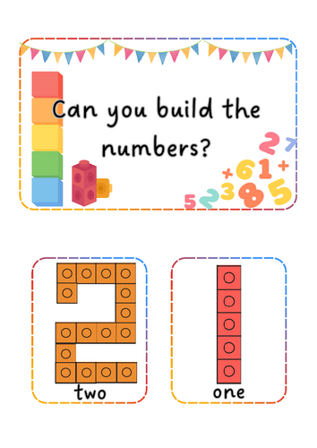 Number Day - Build the numbers