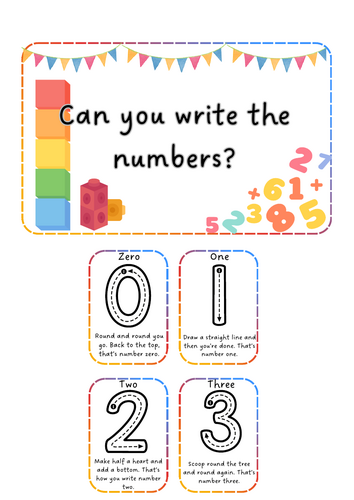 Number Day - Number formation