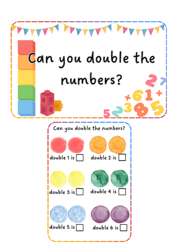 Number Day - doubles