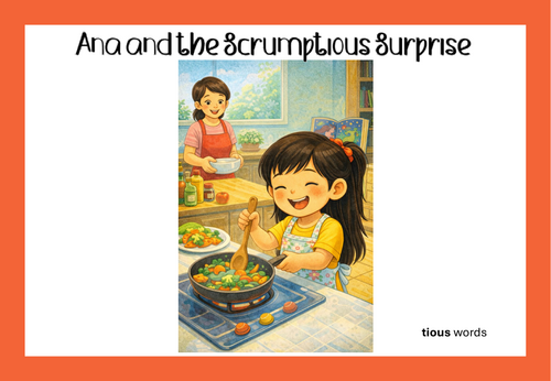Phonics Reading tious sound words. Story, supporting images, questions ...