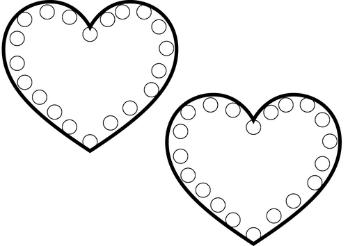 Valentine’s Fine Motor Hole Punch Hearts | Teaching Resources