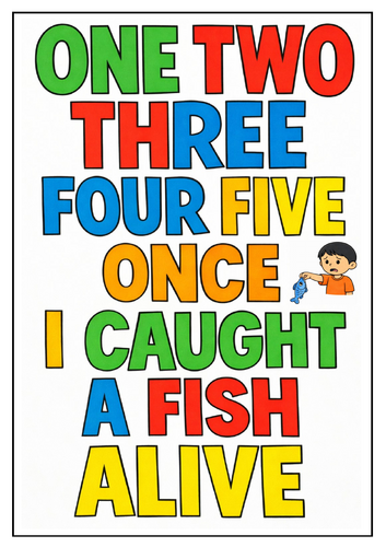 12 Number Nursery Rhyme Posters and Sheets | Teaching Resources