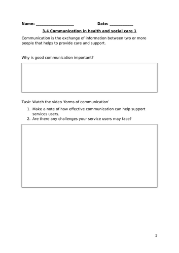 AAQ Level 3 Health and Social Care Unit 3 Principles of Health and ...