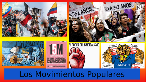 Los Movimientos Populares: 6.2B El Subjuntivo Imperfecto