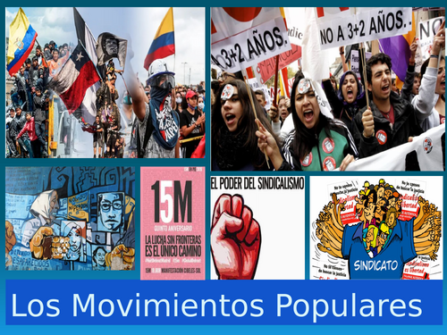 Los Movimientos Sociales: 6.3B Ejemplos de Protestas Sociales