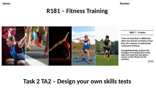 CNAT Sport Science - R181 Fitness Training Complete Module | Teaching ...