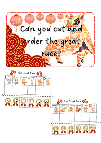 Lunar New Years - Cut and Order