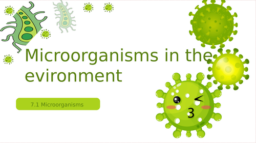 Microorganisms – Complete Lesson Pack (KS3), Slide, Matching and Word ...
