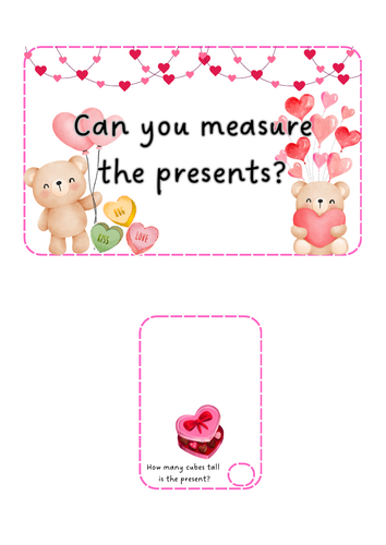 Valentine's Day - Measure the gifts