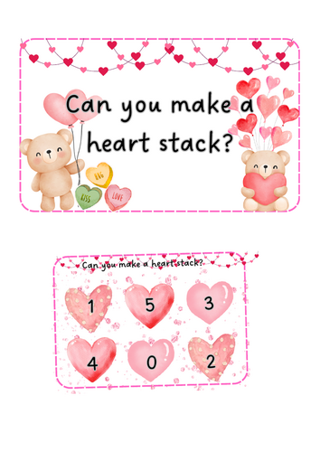 Valentine's Day - Heart stacks
