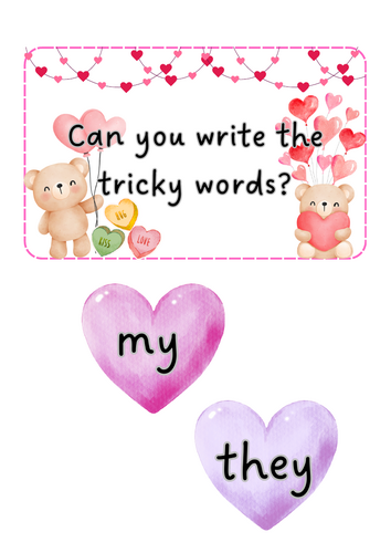 Valentine's Day - Tricky words