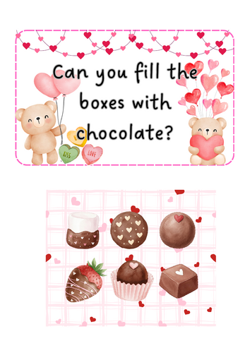 Valentine's Day - Playdough mats