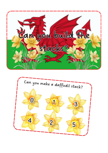St David's Day - Daffodil stacks