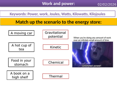 Work and Power - Smart activate 3