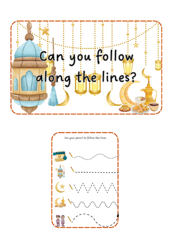 Ramadan / Eid - pencil control