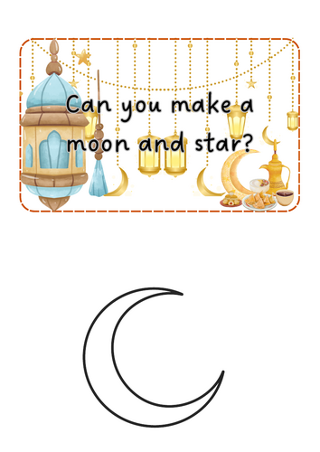 Ramadan / Eid - Moon and star craft