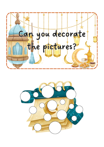 Ramadan / Eid - decorate pictures