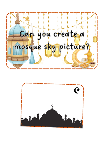 Ramadan / Eid- mosque skyline