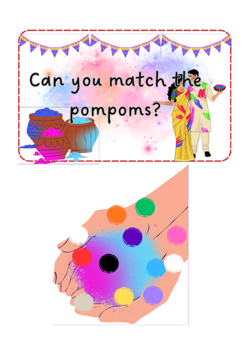Holi - Pompom match