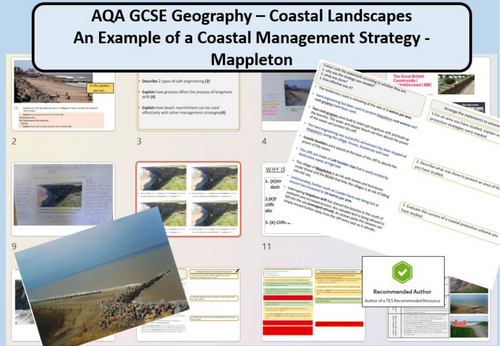 AQA GCSE Geography – Coastal Landscapes Coastal Management Strategy ...