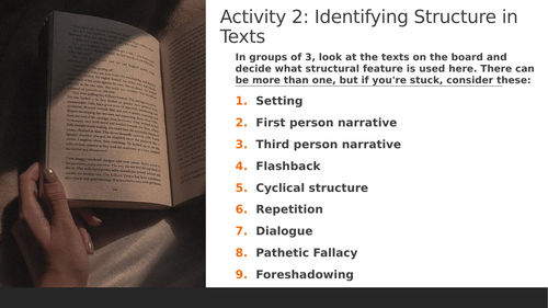 AQA GCSE English Language Paper 1 Question 3 | Teaching Resources