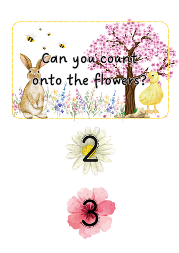 Spring - count the flowers