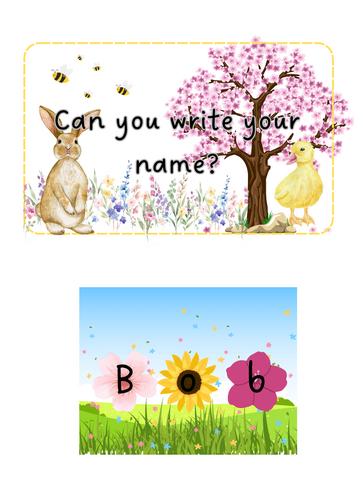 Spring - Name writing