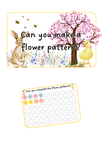 Spring - flower patterns