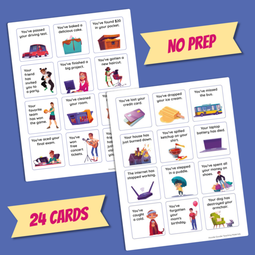 Grammar Charades: Present Perfect Grammar Game | Mime and Guess | No ...