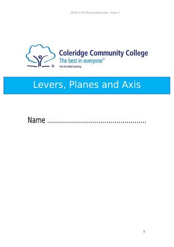 OCR GCSE PE Revision Lessons- Paper 1 | Teaching Resources