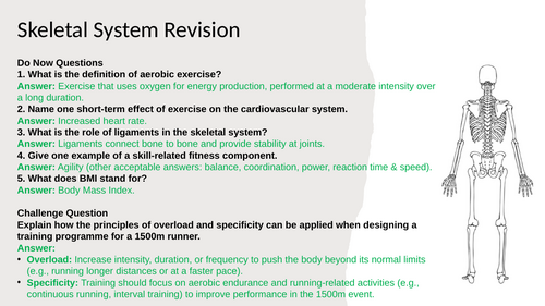 OCR GCSE PE Revision Lessons- Paper 1 | Teaching Resources