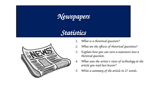 Newspapers - Statistics