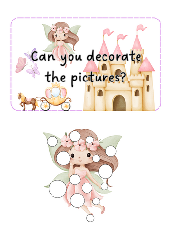 Fairytales - decorate the pictures