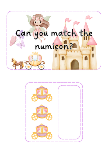 Fairytales - Numicon match