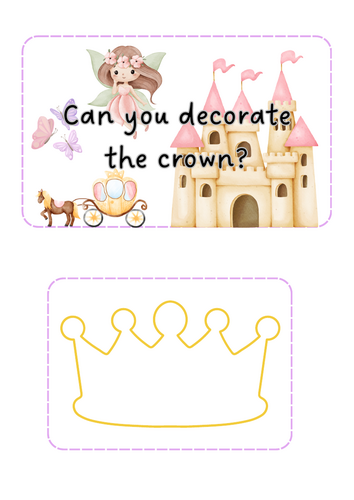 Fairytales - Crown decorating