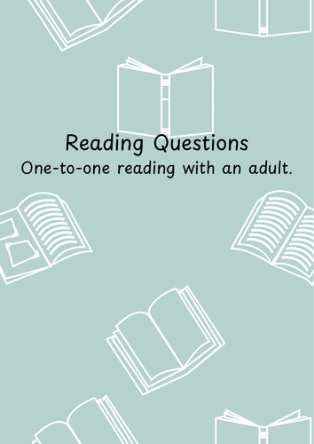 EYFS Reading Questions | Teaching Resources