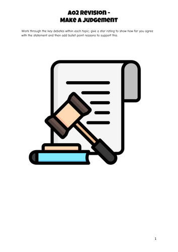 OCR A Level RS - AO2 Revision Workbook | Teaching Resources