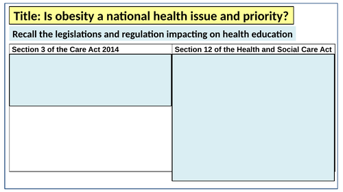 AAQ Level 3 BTEC Health and Social Care Unit 5 | Teaching Resources