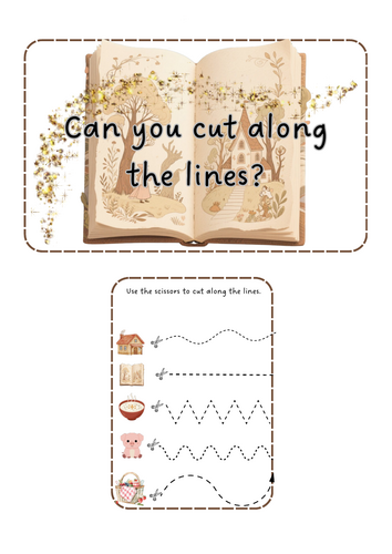 Traditional Tales - Scissor skills