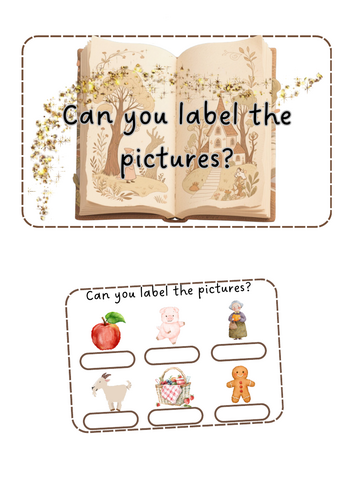 Traditional Tales - Label pictures