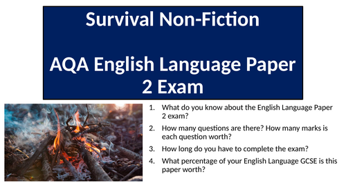 AQA English Language Paper 2 Exam Guide