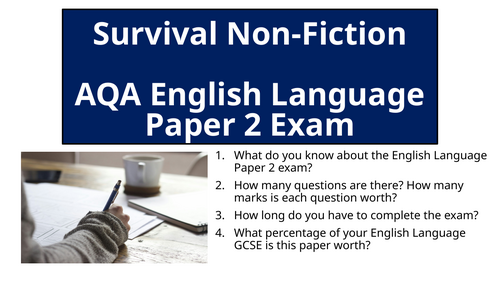 AQA English Language Paper 2 Exam Guide